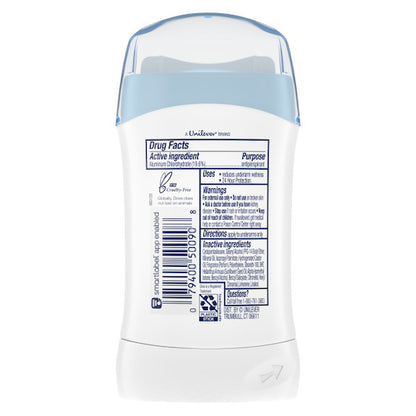 Dove Women'S Fresh Anti-Perspirant Deodorant Stick, 2 x 6 x 1.6 fl oz Case - Front/center packaged product image