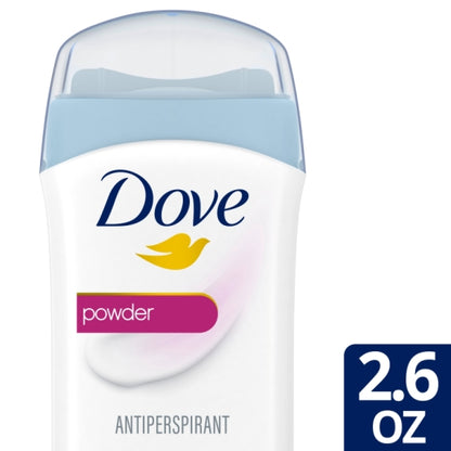 Dove Women's 48 Hour Powder Anti-Perspirant Deodorant Stick, 2 x 6 x 2.6 fl oz Case - Health & Personal Care