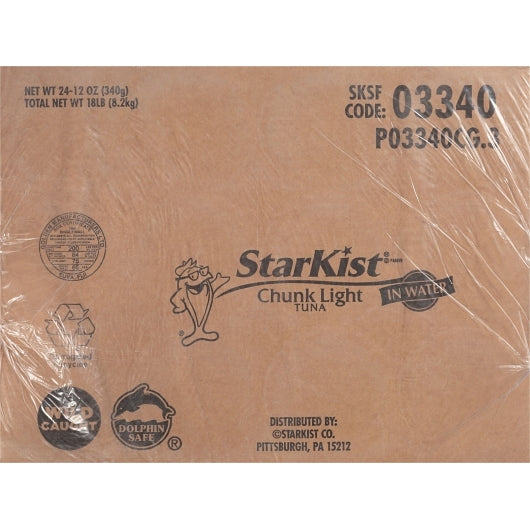 Starkist Chunk Light Tuna In Water, 24 x 12 oz Case - DOT product image 4