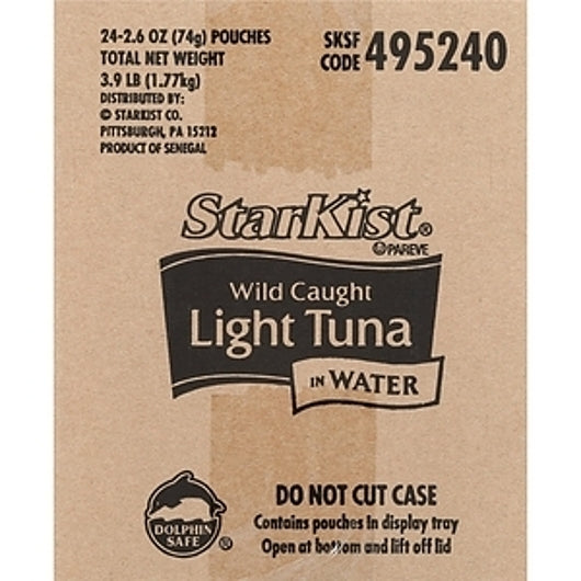 Starkist Chunk Light Tuna In Water, 24 x 2.6 oz Case - DOT product image 5