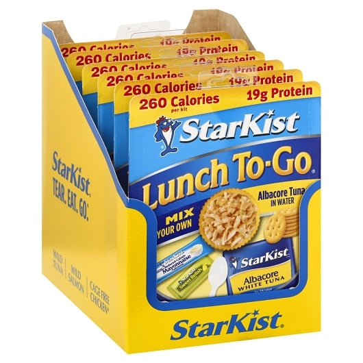 Heinz Chunk Tuna Kit Chunk White Water Lunch To Go Pouch, 12 x 4.1 oz Case - DOT product image 3