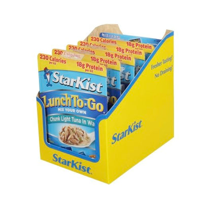 Starkist Kit Lunch To-Go Chunk Light, 12 x 4.1 oz Case - Meat, Poultry & Seafood