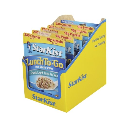 Starkist Kit Lunch To-Go Chunk Light, 12 x 4.1 oz Case - Meat, Poultry & Seafood