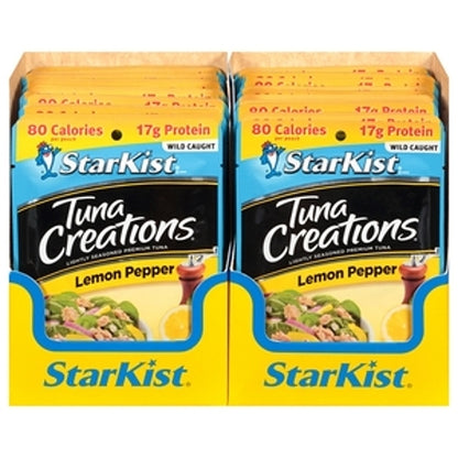 Starkist Tuna Creations Lemon Pepper, 24 x 2.6 oz Case - DOT product image 4