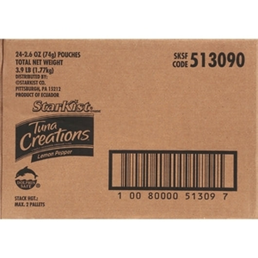 Starkist Tuna Creations Lemon Pepper, 24 x 2.6 oz Case - DOT product image 5