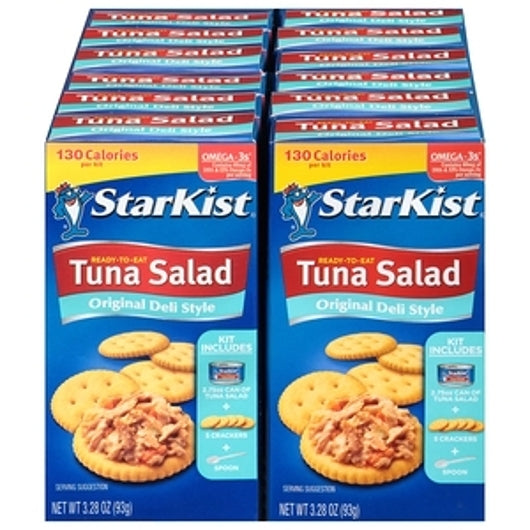 Starkist Kit Ready-To-Eat Original Deli Style Tuna Salad, 12 x 3.6 oz Case - DOT product image 6