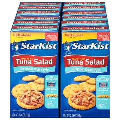 Starkist Kit Ready-To-Eat Original Deli Style Tuna Salad, 12 x 3.6 oz Case - DOT product image 6