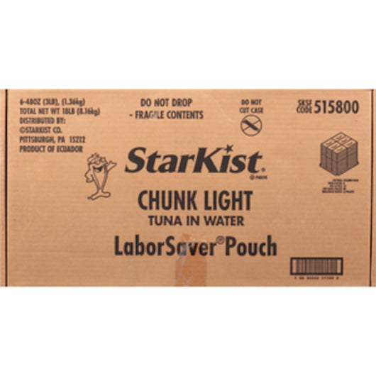 Starkist Chunk Light Tuna In Water, 6 x 48 oz Case - DOT product image 5
