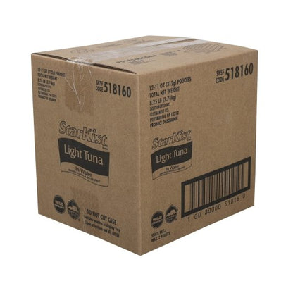 Starkist Chunk Light Tuna In Water Pouch, 12 x 11 oz Case - DOT product image 8
