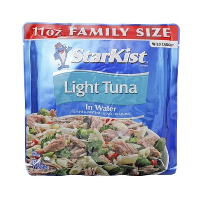 Starkist Chunk Light Tuna In Water Pouch, 12 x 11 oz Case - DOT product image 2