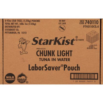 Starkist Chunk Light Tuna In Water, 6 x 43 oz Case - DOT product image 6