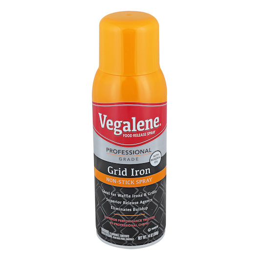 Vegalene Grid Iron Release And Pan Spray, 6 x 14 oz Case - Pantry Ingredients