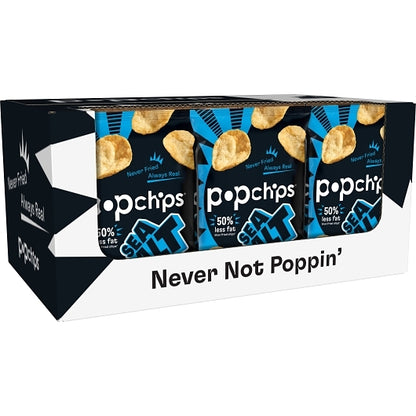 Popchips Avocado Oil Sea Salt Popped Potato Chips, 12 x 5 oz Case - DOT product image 7