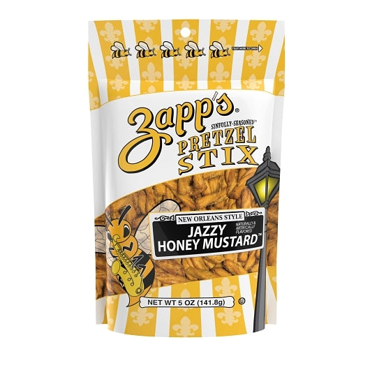 UTZ Jazzy Honey Mustard Pretzel Stix Pouch, 8 x 5 oz Case - Condiments & Sauces - image 2