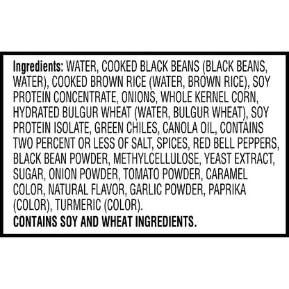 Kelloggs Black Bean Veggie Burger Patties, 48 x 3.4 oz Case - DOT product image 7