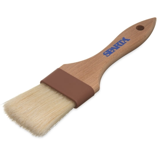 Carlisle 2 Inch Push-Style Wood Boar Bristle Brush, 1 x 1 each Case - DOT product image 3