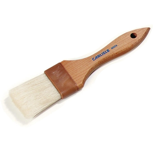 Carlisle 2 Inch Push-Style Wood Boar Bristle Brush, 1 x 1 each Case - DOT product image 2