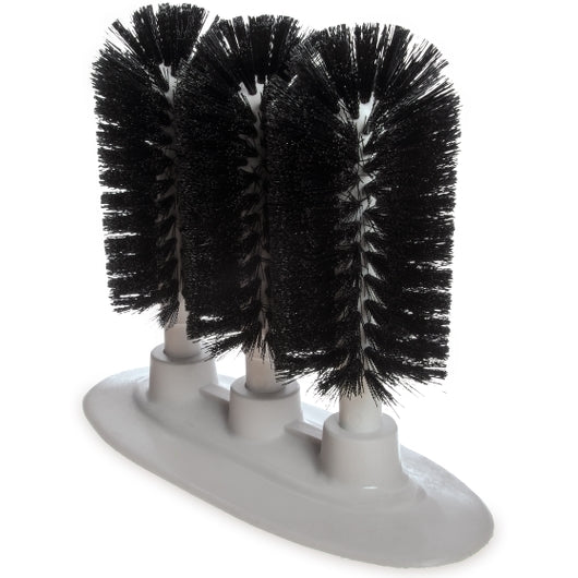 Carlisle 8 Inch Triple Glass Washer Brush, 1 x 1 each Case - DOT product image 6