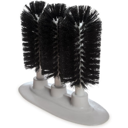 Carlisle 8 Inch Triple Glass Washer Brush, 1 x 1 each Case - DOT product image 6