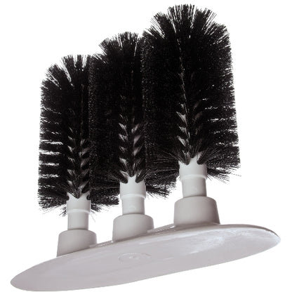 Carlisle 8 Inch Triple Glass Washer Brush, 1 x 1 each Case - DOT product image 7