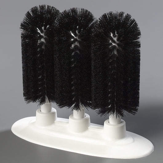 Carlisle 8 Inch Triple Glass Washer Brush, 1 x 1 each Case - DOT product image 3