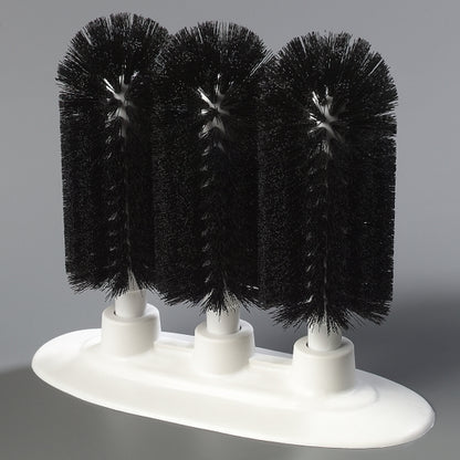 Carlisle 8 Inch Triple Glass Washer Brush, 1 x 1 each Case - DOT product image 3