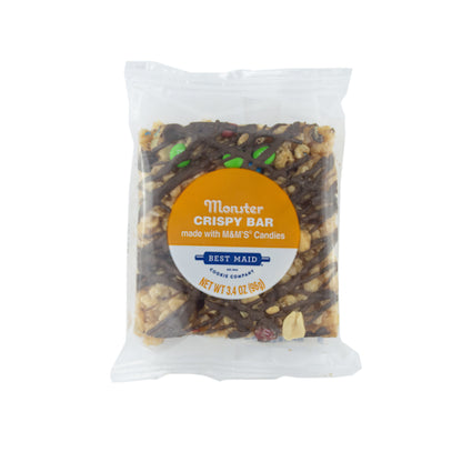 Best Maid Individually Wrapped Crispy Marshmallow With M&M's Bar, 24 x 0.213 lb Case - Bakery & Desserts