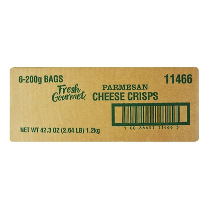 Fresh Gourment Parmesan CHEESE CRISPS, 6 x 200 GR Case - DOT product image 5