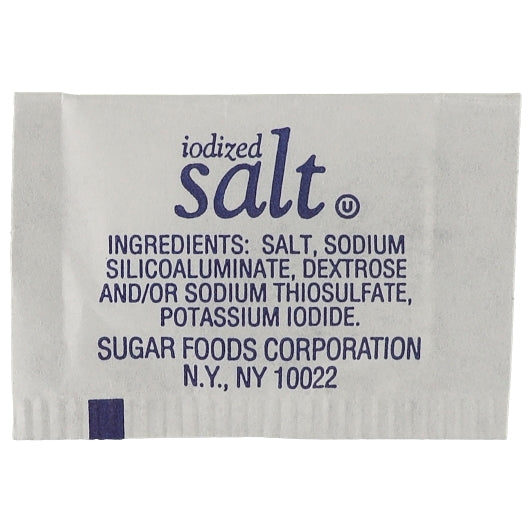N'Joy Salt Packets, 3 x 1000 x 0.5 GR Case - DOT product image 3