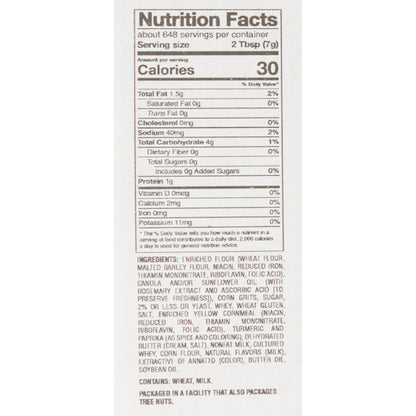 Fresh Gourmet Sweet Cornbread Crouton Bulk, 4 x 2.5 lb Case - Combined nutrition and ingredients label