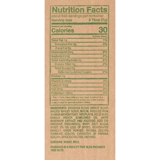 Fresh Gourmet Trans Fat Free Cube Crouton Bulk, 4 x 2.5 lb Case - DOT product image 6