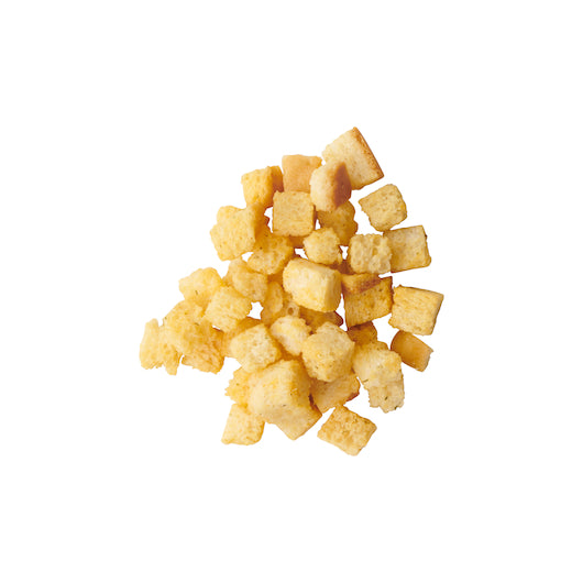 Fresh Gourmet Trans Fat Free Cube Crouton Bulk, 4 x 2.5 lb Case - DOT product image 2