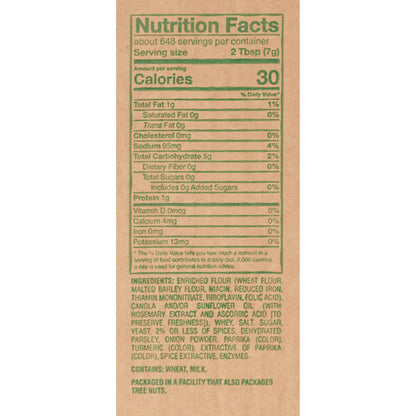 Fresh Gourmet Trans Fat Free Cube Crouton Bulk, 4 x 2.5 lb Case - DOT product image 7
