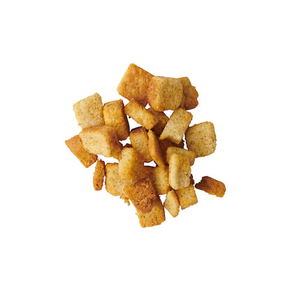 Fresh Gourmet Trans Fat Free Fresh Garlic Crouton Bulk, 4 x 2.5 lb Case - DOT product image 2