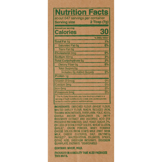 Fresh Gourmet Trans Fat Free Fresh Garlic Crouton Bulk, 4 x 2.5 lb Case - DOT product image 6