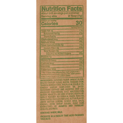 Fresh Gourmet Trans Fat Free Butter And Garlic Crouton Bulk, 4 x 2.5 lb Case - DOT product image 7