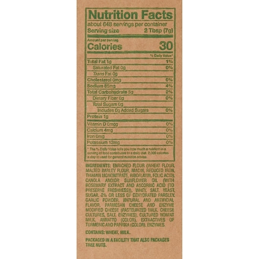 Fresh Gourmet Homestyle Trans Fat Free Cheese And Garlic Crouton Bulk, 4 x 2.5 lb Case - DOT product image 6