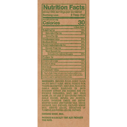 Fresh Gourmet Homestyle Trans Fat Free Cheese And Garlic Crouton Bulk, 4 x 2.5 lb Case - DOT product image 7