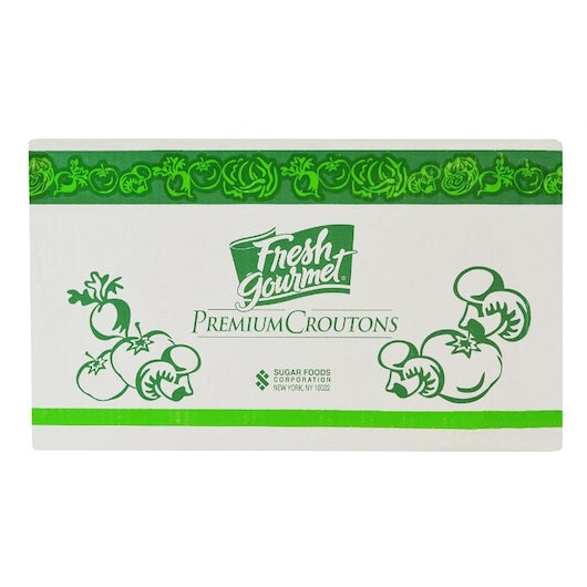 Fresh Gourmet Deli Style Garlic Crouton Bulk, 4 x 2.5 lb Case - DOT product image 5