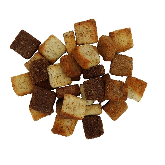 Fresh Gourmet Homestyle Cheese And Garlic Multi-Grain Crouton Bulk, 4 x 2.5 lb Case - DOT product image 2