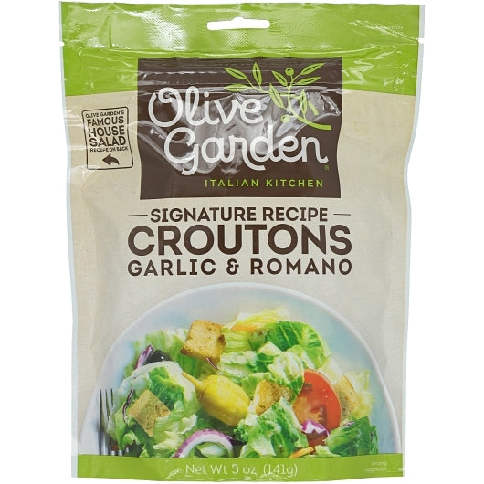 Olive Garden Garlic And Romano Crouton Bag, 9 x 5 oz Case - DOT product image 2