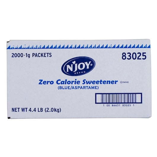 N'Joy Sugar Substitute Blue Aspartame, 2000 x 1 GR Case - DOT product image 6