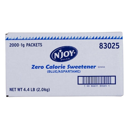 N'Joy Sugar Substitute Blue Aspartame, 2000 x 1 GR Case - DOT product image 6
