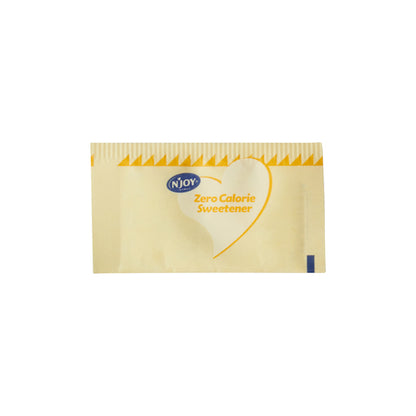 Njoy Yellow Sucralose Sugar Substitute Yellow Sucralose, 2000 x 1 GR Case - Pantry Ingredients