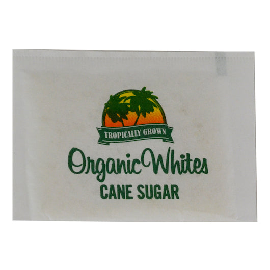 Organic Whites Sugar Naturally White Packets, 2000 x 2.8 GR Case - Pantry Ingredients