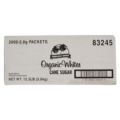 Organic Whites SUGAR NATURALLY WHITE PACKETS, 2000 x 2.8 GR Case - DOT product image 7