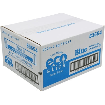 EcoStick Blue Sugar Substitute, 2000 x 0.5 GR Case - DOT product image 7