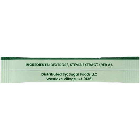EcoStick SUGAR SUBSTITUTE STEVIA GREEN STICKS, 2000 x 0.5 GR Case - DOT product image 2