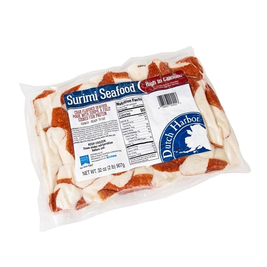 King and Prince Dutch Harbor Seafood Chunks, 10 x 2 lb Case - Frozen Meat & Seafood