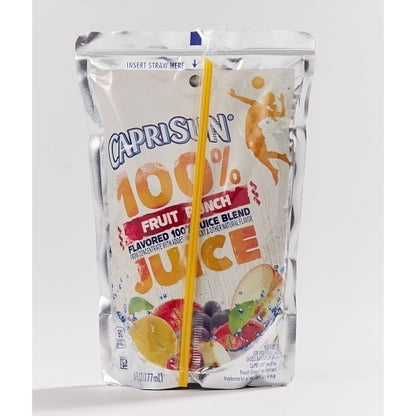 Capri Sun 100% Juice Ready To Drink Fruit Punch Juice, 40 x 6 fl oz Case - DOT product image 3